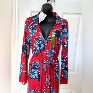 Zara Floral print midi dress